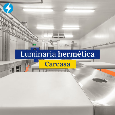 Luminaria hermética (carcasa)