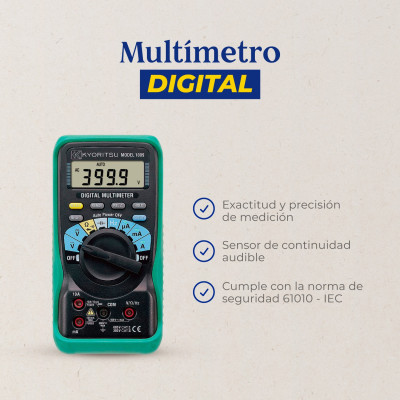 Multímetro digital Model 1009