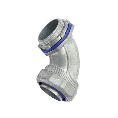 Conector BX Curvo con PVC